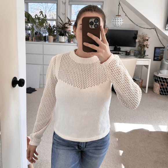 Zara Knitted Sweater Top - Picture 1 of 4